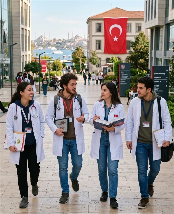 Estudantes na Turquia